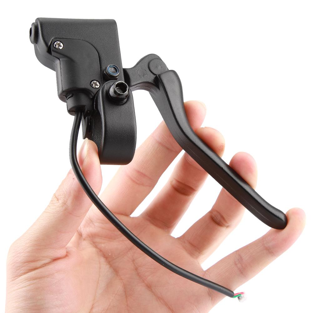 Mountain bike brake lever, aluminum alloy lever - handlebar parts electric scooter parts     throttle valve brake kit spare parts for electri