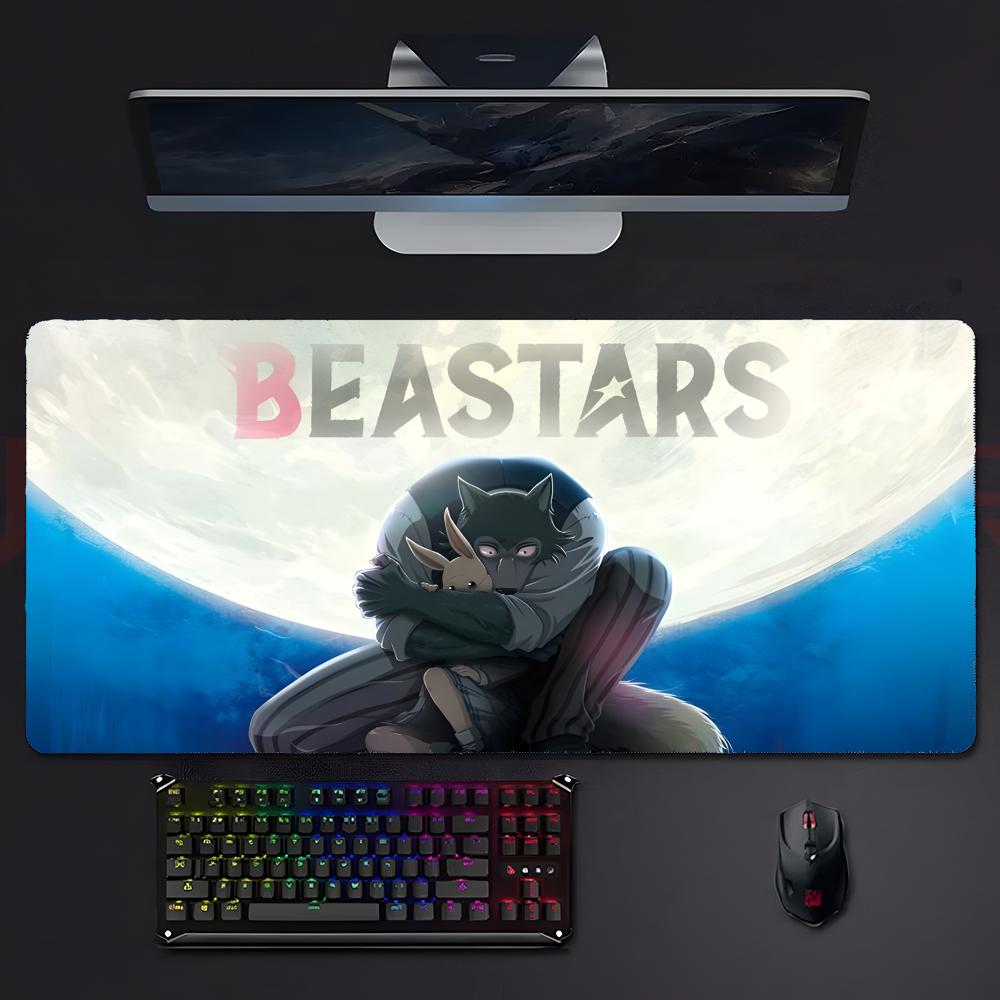 Cute Warm Anime BBeastars Mouse Pad Mousepad Large Gaming Lockedge Thickened Pc Table Desk Mat