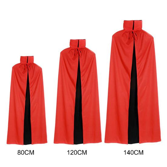 Dětský Halloween Upír Cape Devil Demon Oboustranný plášť Maškarní kostým