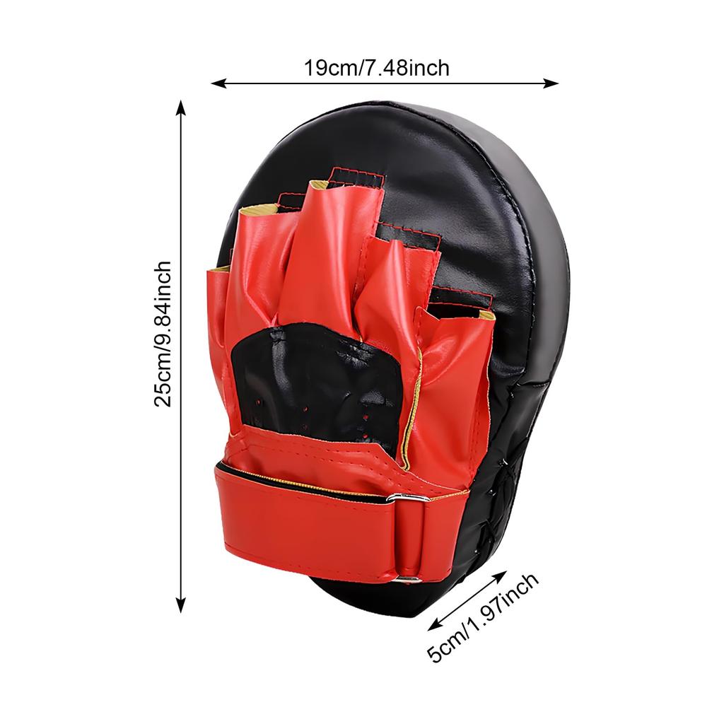 Curve Focus Leichte Schlagpolster für Boxen, Kickboxen, Kampfsporttraining für Muay und Perfekt für Martial Muay und Perfekt für Fitness und