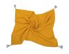 Muslin Baby Blanket with Tassels - Mustard