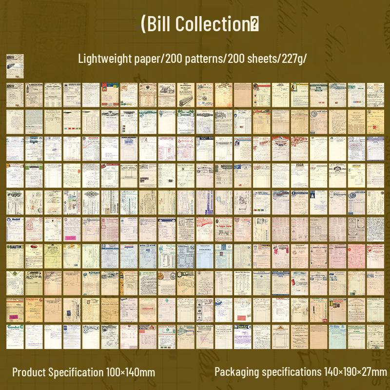 American Retro Floral Literary Journal Background Paper