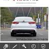 Compatible with Kia 2016-2018 K5 Rear Bumper Trim. Fits Double or Single Exhaust.