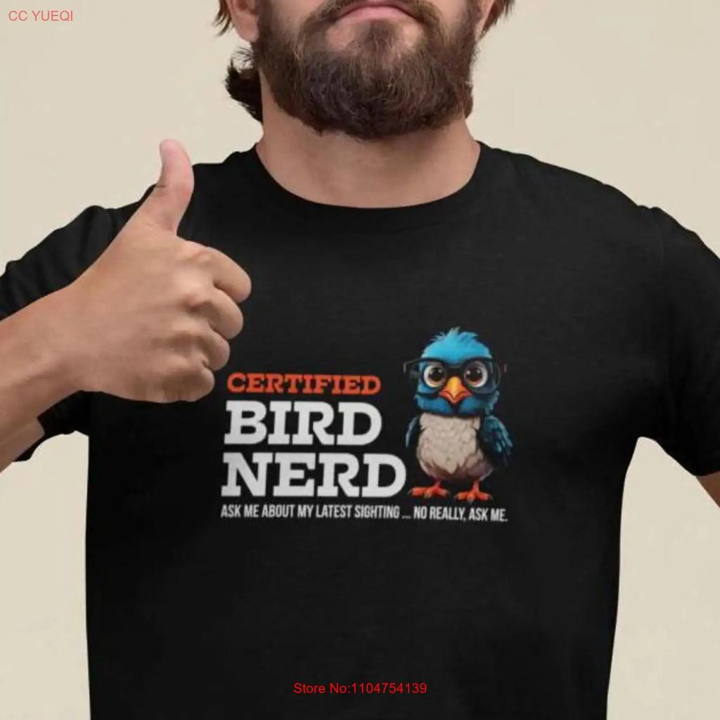 Bird Nerd T Shirt Brid Watching Birdwatcher lover s Easily Distracted Nature Funny watche vintage Washed Stretched