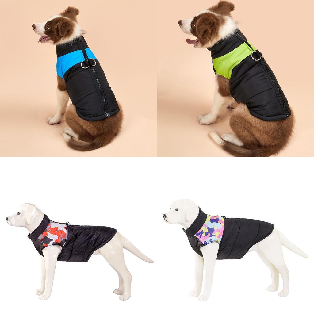 Gemütliche Winter Haustierkleidung Bekleidung Weste für große Hunde hält Ihren Welpen warm