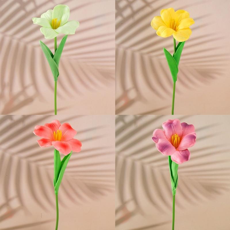 10Pcs Artificial Flower Bouquets Simulation Flowers Bouquets Arrangement for Wedding Party Home Garden Decoration