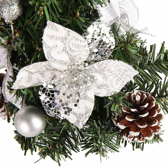 Christmas Tree Artificial 3D Colorful DIY Shiny Small Xmas Tree Holiday Supplies