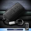 Genuine Leather Auto Key Fob Cover Fit For Trumpchi Gac Empow J11 J12 J13 J14 J15 J16 Gs Protector Remote Suede Fabric Key Ring Auto Auto