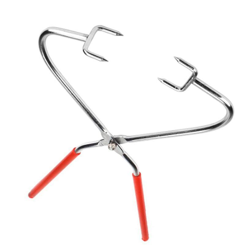 M-Modern-1 Piece Stainless Steel Caliper Pottery Clamp Clay Sculpture Dipping Tongs Pottery Kiln Hand Clamp Clay Modeling Cerami