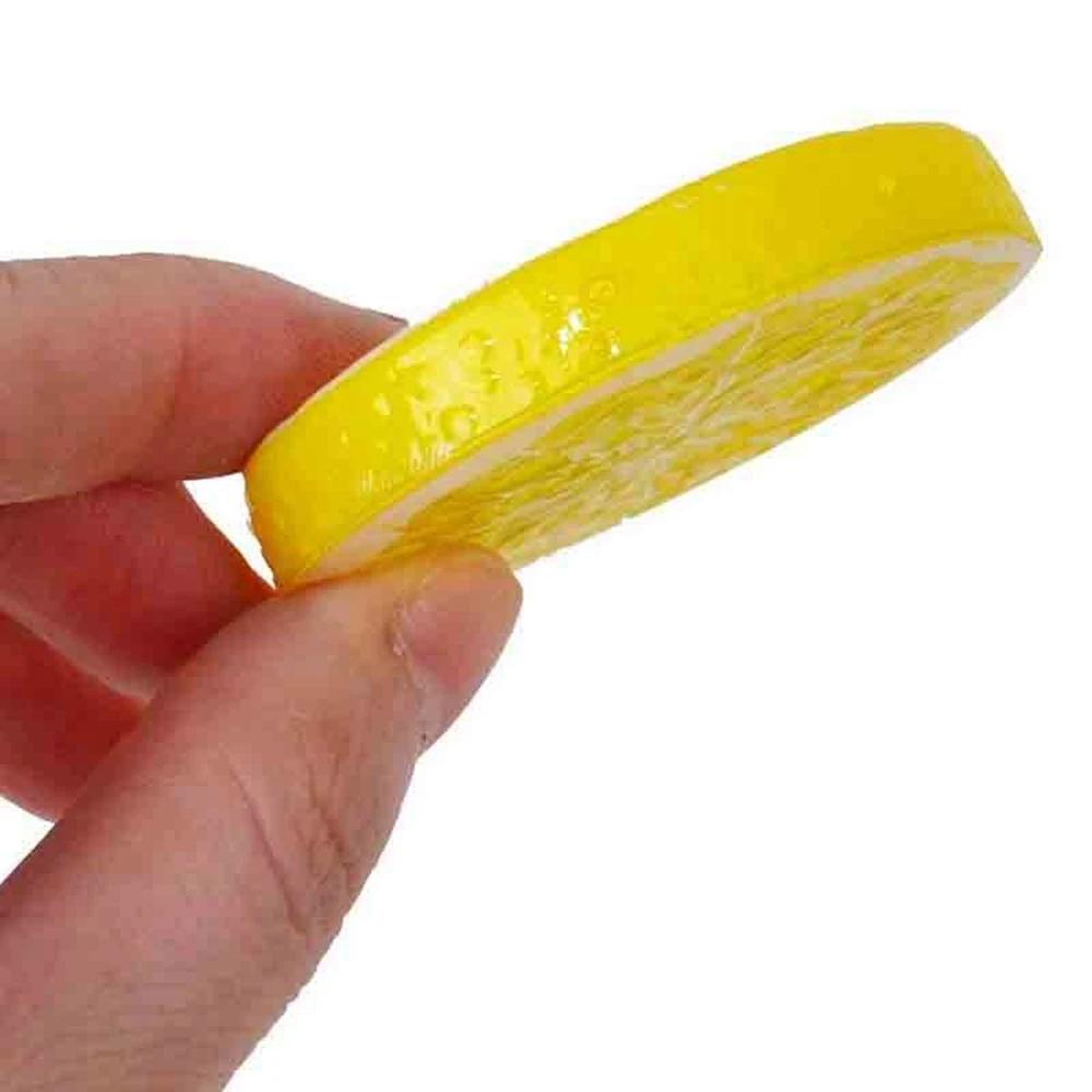 Party Decoration Home Photography Props Fake Fruit Simulation Fruit Artificial Lemon Slice Kitchen Decor Fake Limes Chips