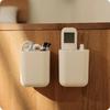 Badezimmer wasserdichter wandmontierter Zahnbürstenhalter ohne Bohren Kamm Make-up-Pinsel Kunststoffetui Haushaltsartikel