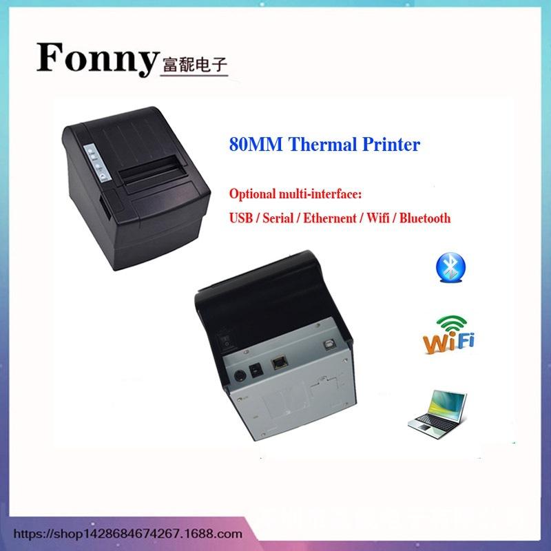 Wireless Bluetooth 80mm Kitchen Thermal Printer
