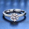 Tancise  Classic 925 Sterling Silver 7A Zircon Moissanite Ring for Ladies Jewelry Women Wedding Party Gifts