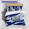 West Bromwich Albion Fotboll Tryckt 3-delat Sängkläder Set, Bekvämt Hudvänligt Sovrumslakan Set