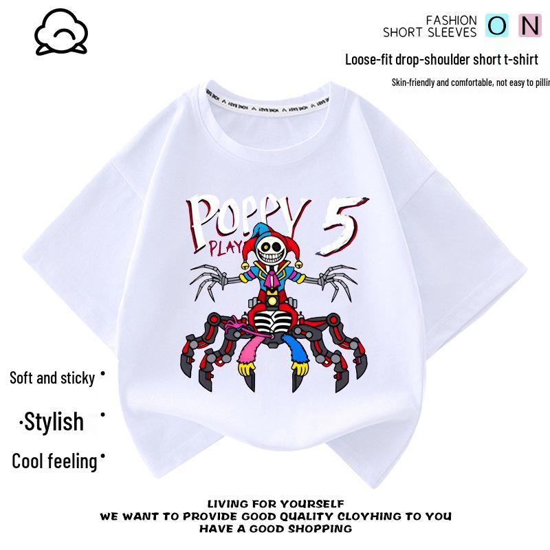 Poppy Playtime Prototyp Short Sleeve Children's Summer T-Shirt