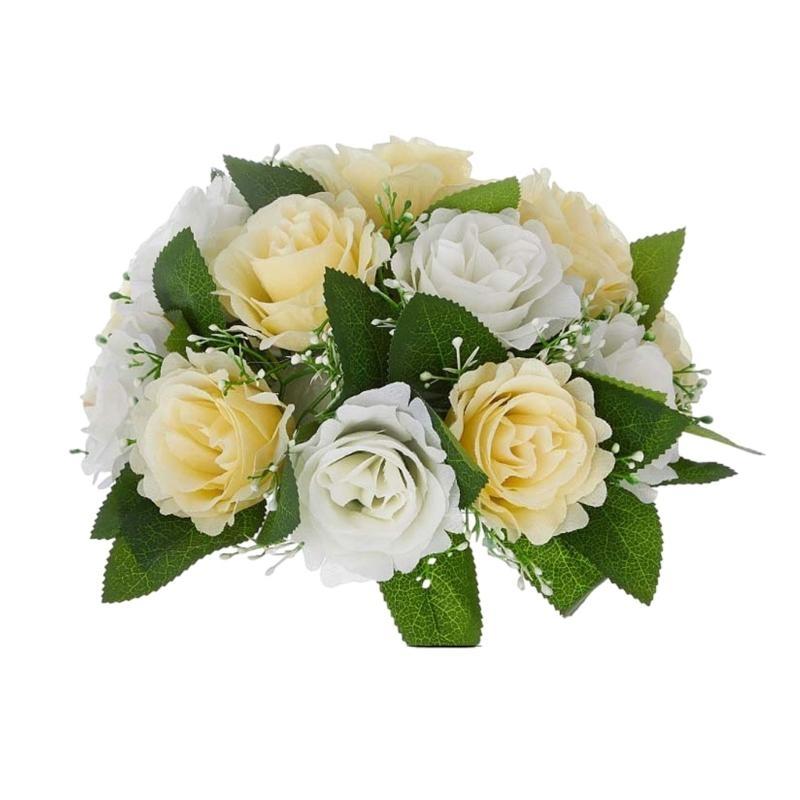 Artificial Flower Ball Arrangement Flower Bouquets , Artificial Rose Flowers Ball for Wedding, Birthday, Valentines Day
