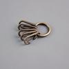 Vintage Mit 5 Stück Hakenverschlüssen Öffnungsfähiger Runder Karabiner Metall DIY Schlüsselanhänger Clips Schnapphakenverschlüsse Verbinder