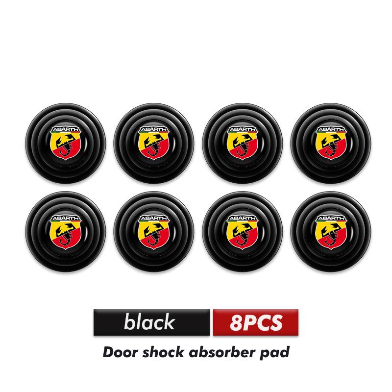 

4pcs Anti-collision Silicone Car Door Shock Absorber Spacer For Abarth Stilo Ducato Palio Bravo Linea Doblo 500 Grande Tipo