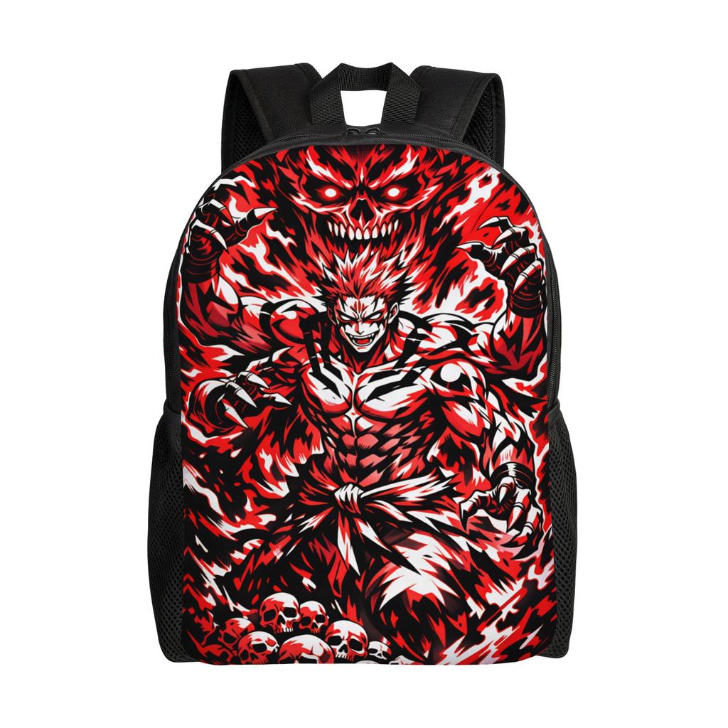 J-Jujutsus K-Kaisens Backpack  Cycling Backpacks Youth High Quality Pattern High School Bags Cute Rucksack