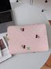 Capa para Laptop e Tablet Estilo Coreano Cereja para Mulheres - Serve para 13,3", 14", 15"
