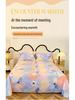Long-Staple Cotton Brushed Bed Sheet - Solid Color, Thickened, Multiple Sizes (1.2/1.5/1.8m) for Dormitory Single Beds.