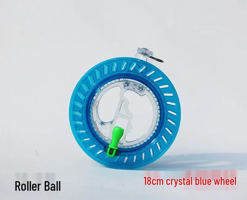 Weifang Crystalowy Kołowrotek do Latawca z Samoblokującym Kołem dla Dorosłych i Dzieci - Puste Wzornictwo Narzędzie do Puszczania Latawca