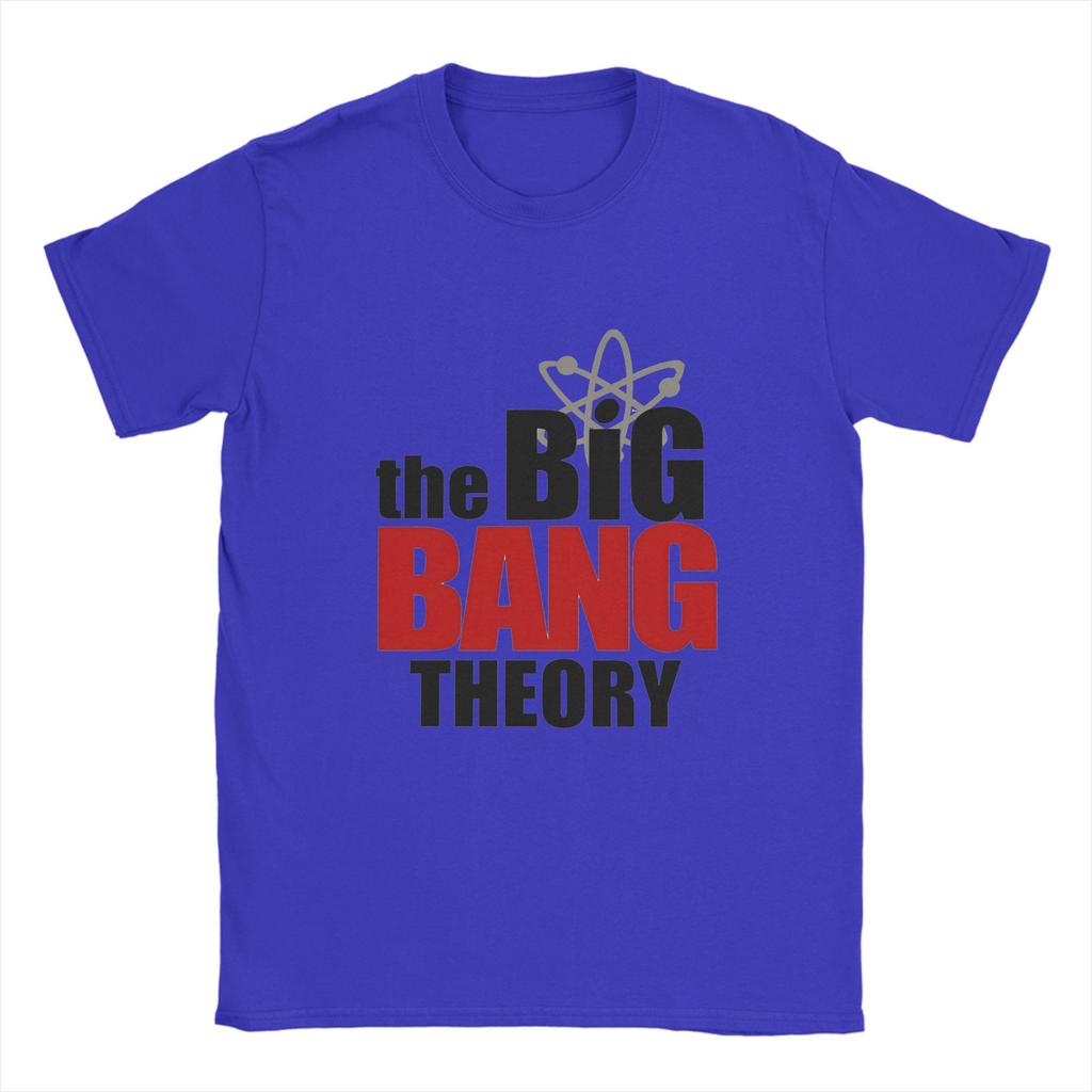 Humor The Big Bang Theory  T-Shirt Men O Neck Cotton T Shirts  Short Sleeve Tee Shirt Party Clothes