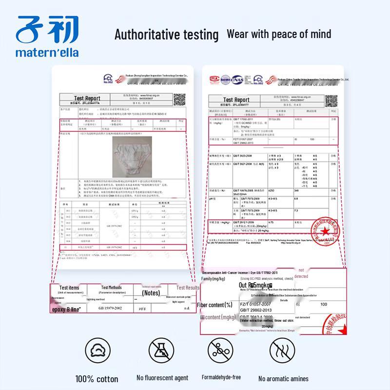 Disposable Maternity & Travel Cotton Underwear