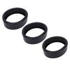 3 Pezzi Ruote Pulitore Piscina 48 232 Gomma con Presa Forte Sostituzione per Polaris 480 3900 Sport