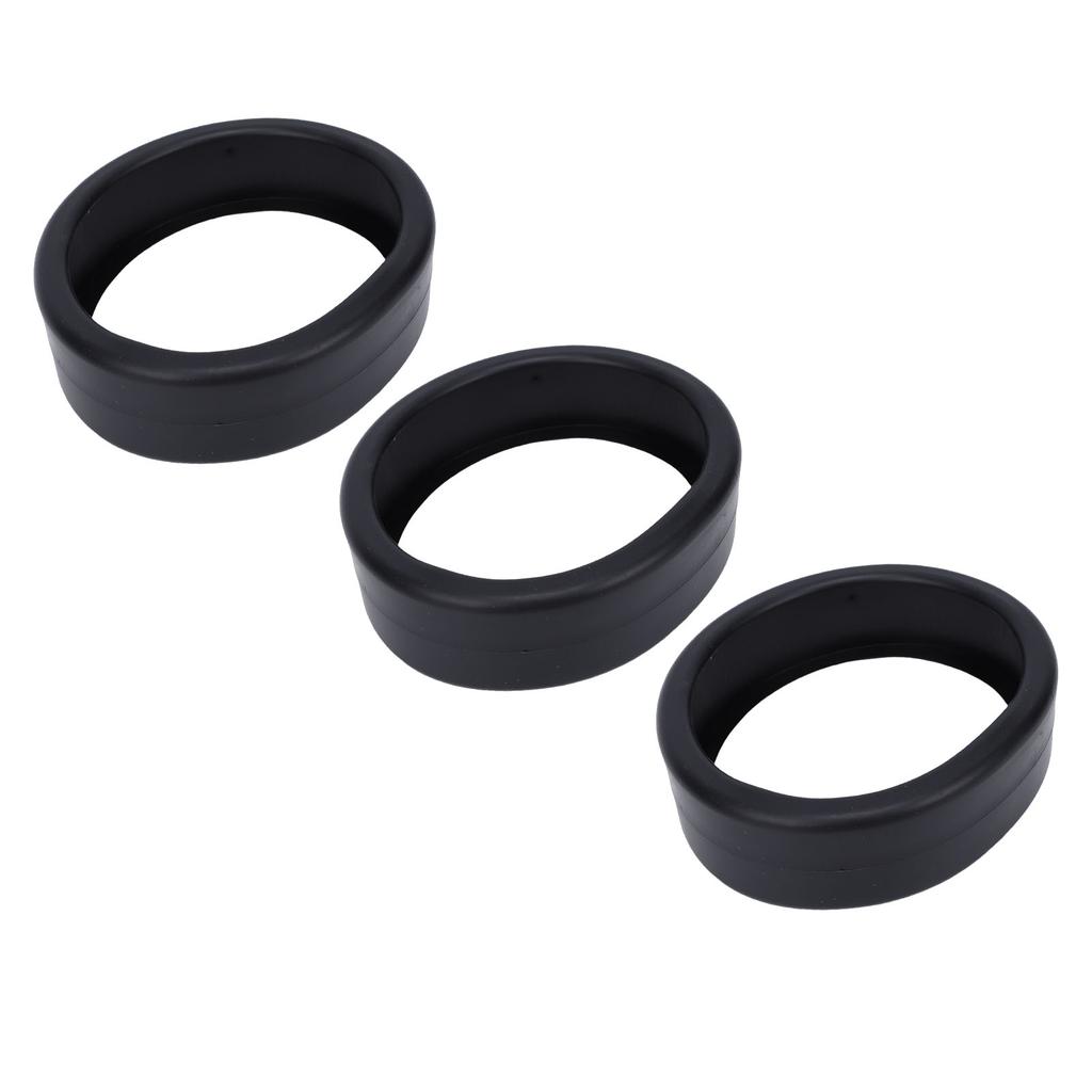3 Pezzi Ruote Pulitore Piscina 48 232 Gomma con Presa Forte Sostituzione per Polaris 480 3900 Sport