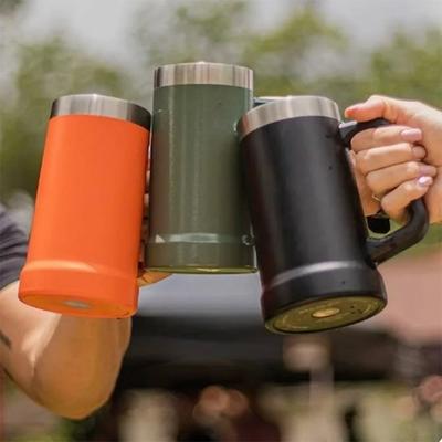 709ML Handle Similar Sta BeerCup Thermal Mug Beer Cups Stainless Steel Tubmler Thermos Water Bottle Vacuum Insulated Tumbler
