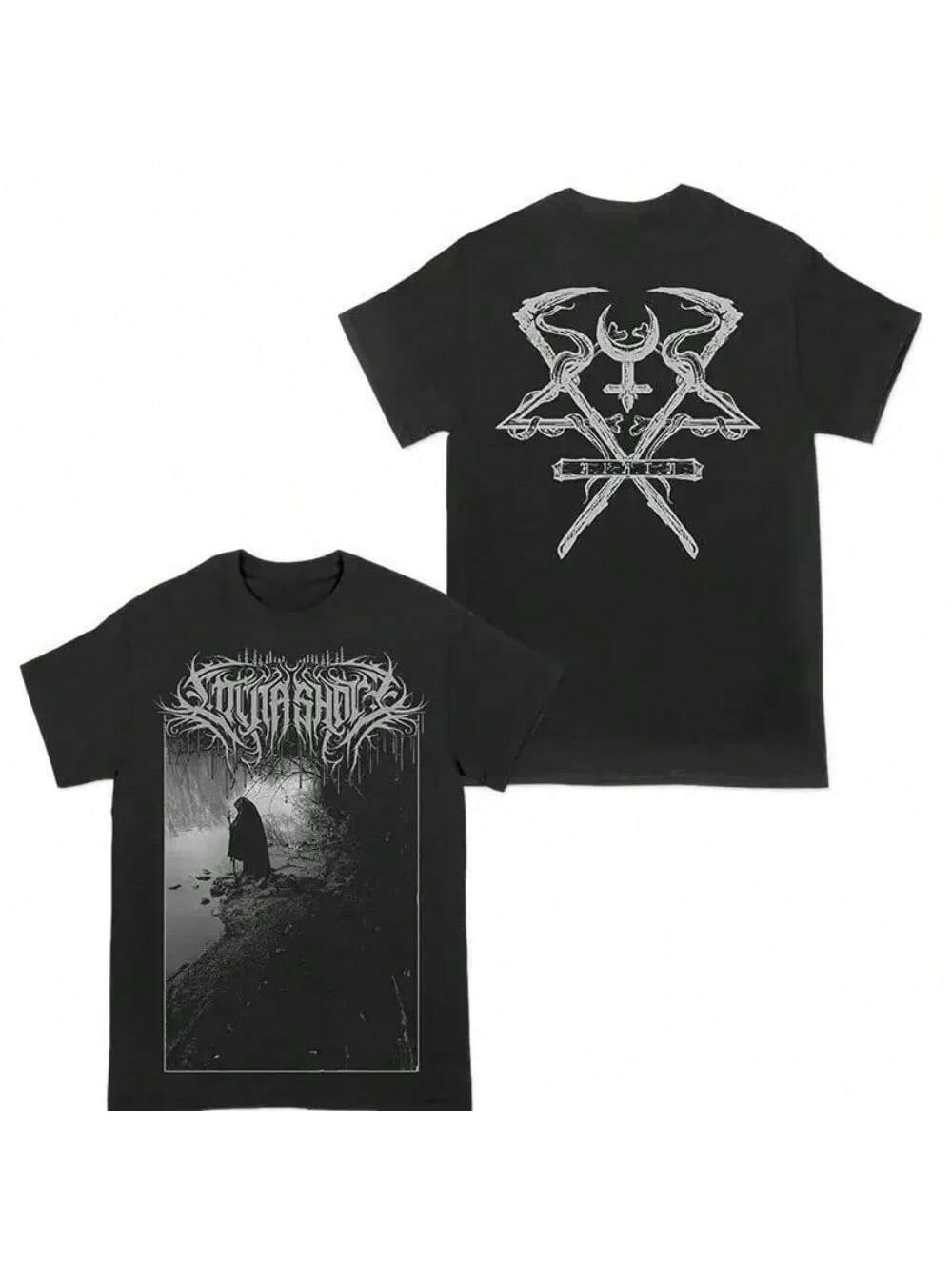 

2025 Lorna Shore Rocker Men s Women s Short Sleeve Cotton T Shirt Band Hip Hop Tee Streetwear Black T-Shirt Summer Tops Clothing XXXXXL