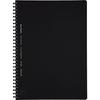 KOKUYO Notebook Soft Ring Business 70 Sheets Semi B5 Graph Paper Black S-SV407S5-D