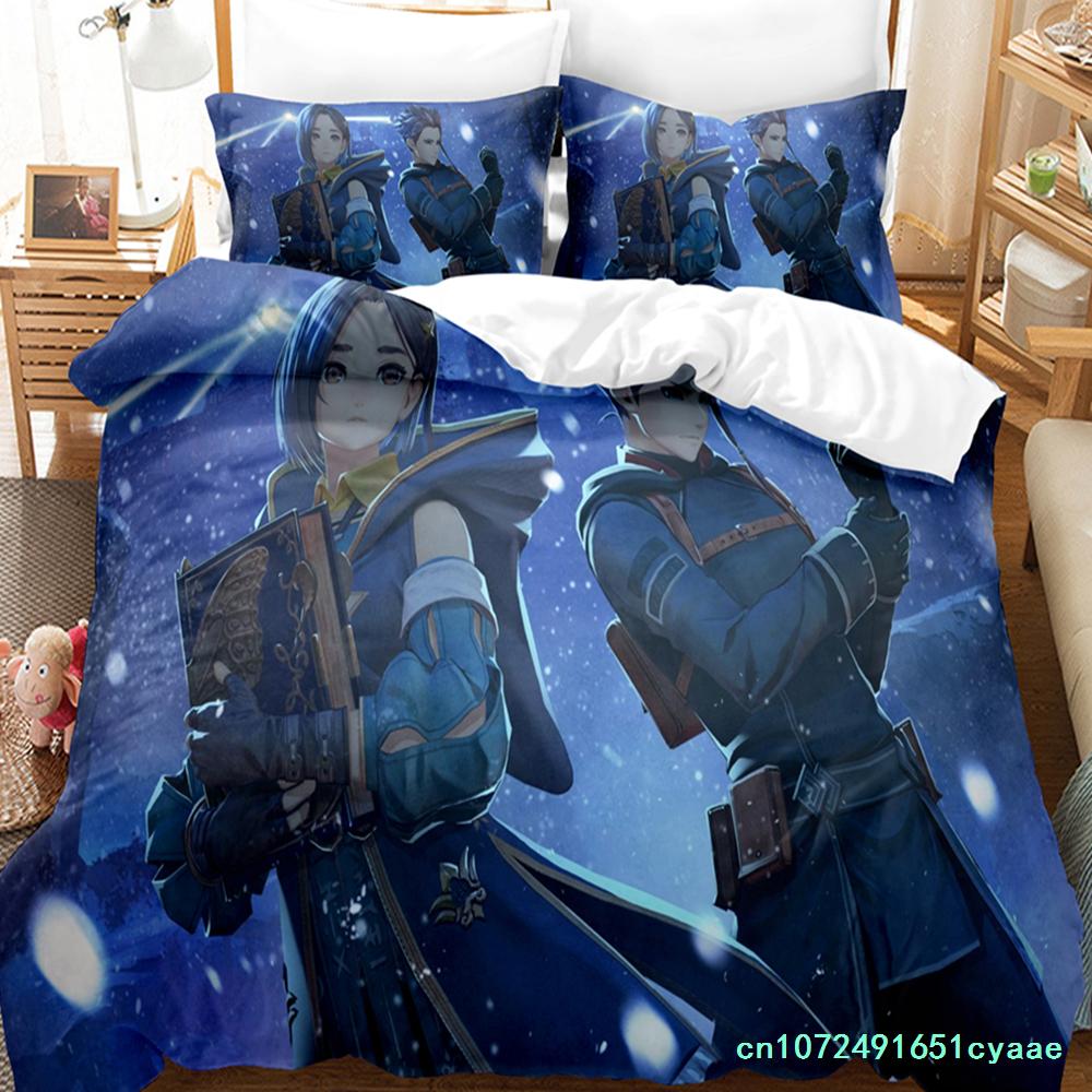 Heißes Spiel Tales Of Arise Bettwäscheset Modern 3D-Druck Bettdecke Bettbezug Kissenbezüge Bettbezug Queen Einzelgröße Dropshipping