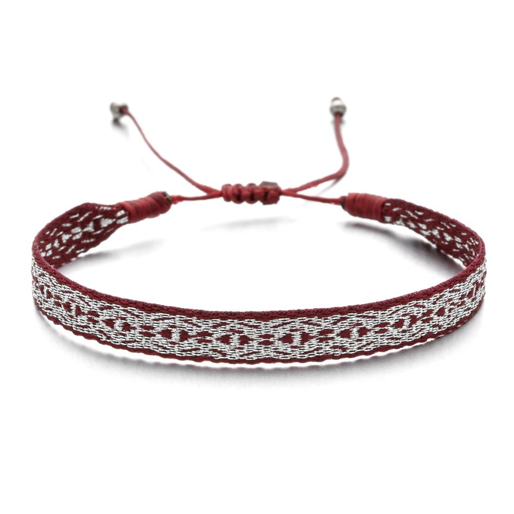 ZMZY Boho Weave Ethnic Girl Bracelets for Bohemia Women Bracelet Fashion Girl Colombian Wayuu Female Summer Beach Jewelry