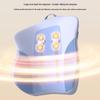 MIAOJIE Lumbar & Back Massager Cushion with Heat & Kneading CN Plug (adapter Included)
