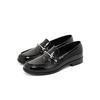 RANDA Women's Bit Loafer Rain Shoes KH36142 Black 22.5cm 2E