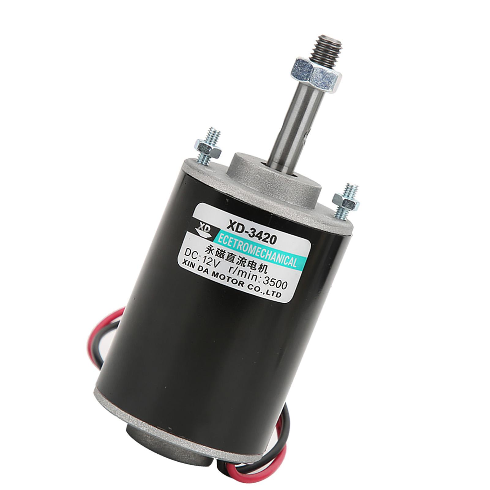 

Двигатель постоянного тока с постоянным магнитом, высокоскоростной, малошумный, CW CCW, мини-щеточные электродвигатели 30W12V, 3500 об./мин. 12V 3500rpm