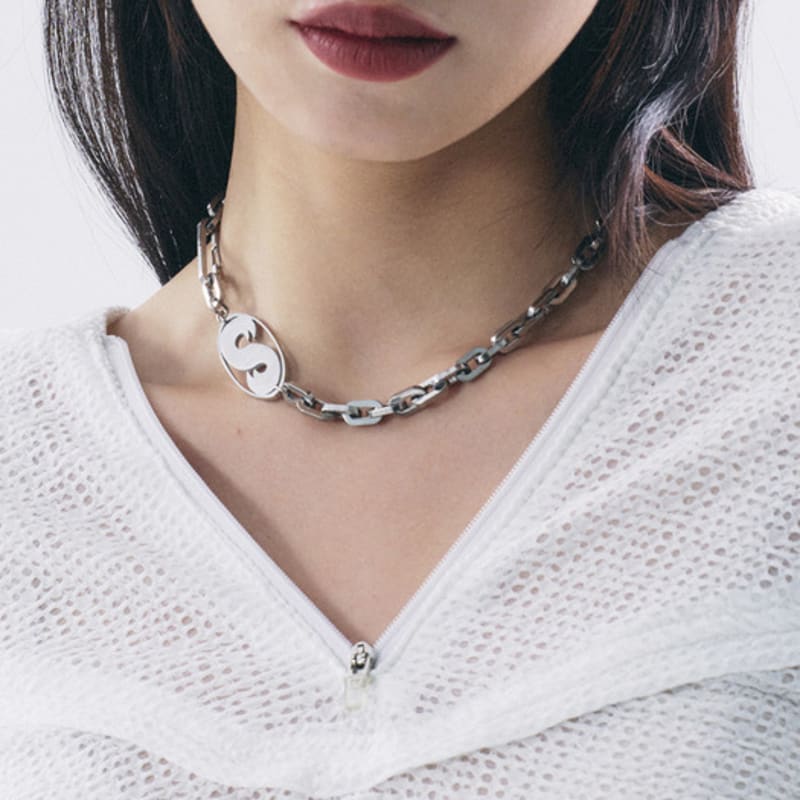 SENTIMENTS NO.418 [SILVER] NECKLACE