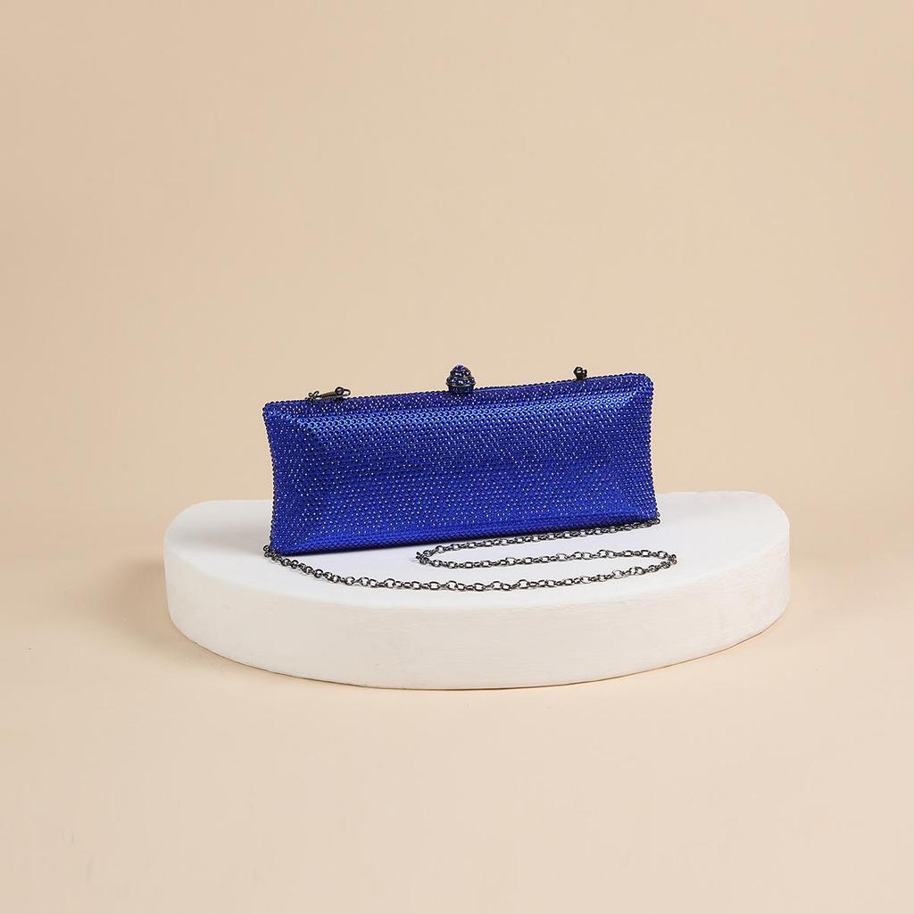 Třpytivá psaníčka s kamínky: Ručně vyráběná večerní kabelka zdobená diamanty pro ženy