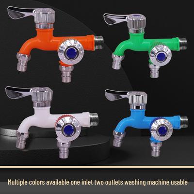 Dual-Control, Anti-Freeze, Anti-Splash Faucet for Kitchen and Washing Machine
