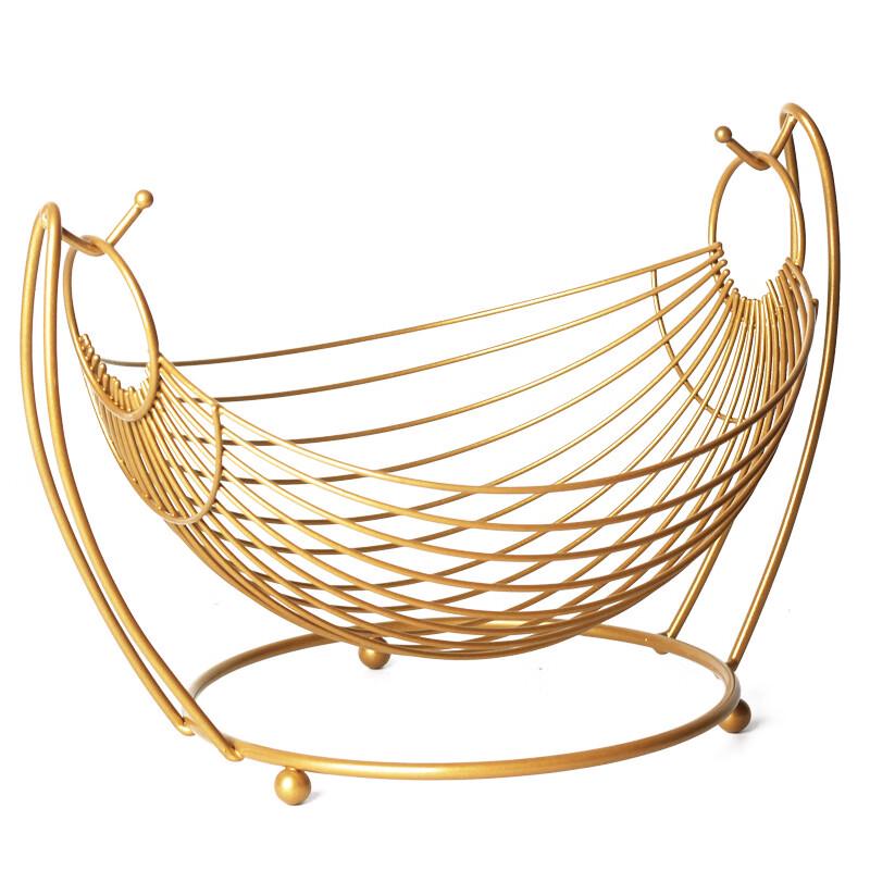 Nordic Metal Irregular Fruit & Snack Storage Basket