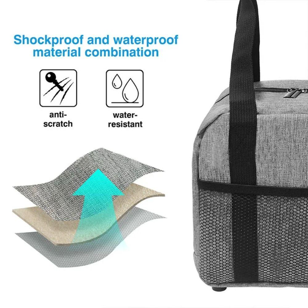 Shockfroof Bowling Ball Bag With Padded Bowling Container Case Single Bowling Bag  Men Women