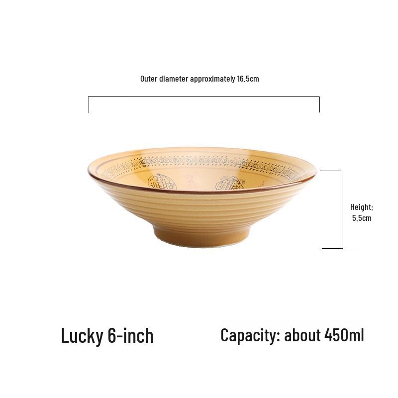 Chinese Blue & White Ceramic Douli Noodle Bowl