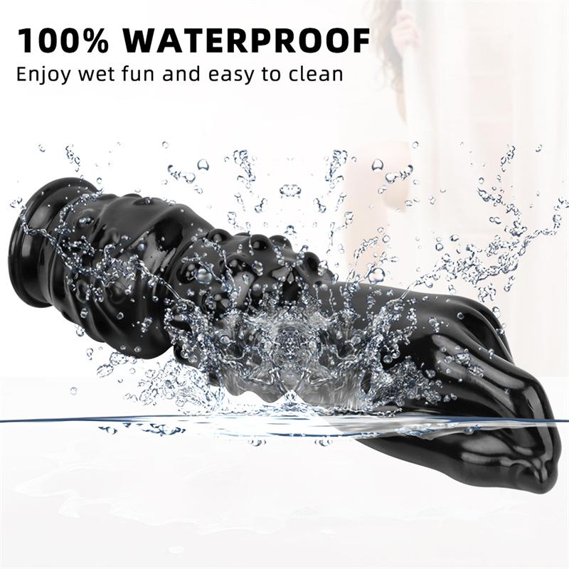 Black Oversized Fist Fake Arm Masturbation Fisting Anal Plug Rear Asshole Sex Toys Expansion Devices