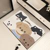 Cartoon Puppy Toilet Floor Mat Absorbent Bathroom Cabinet Floor Mat Non-slip Diatom Mud Floor Mat Toilet Carpet Bathroom