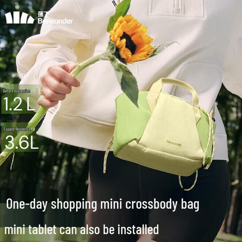 

Beneath the Banana Tree LC169 Expandable Mini Crossbody Bag