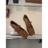 2025 Spring New Square Head Single Shoes with Temperament Retro Evening Shoes High Sense Small Fragrant Mary Jane Shoes