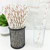 Degradable Paper Straws With Fruit Design For Summer Parties And Beverage Accessories