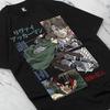 Japanese Anime Attack on Titan Print T-shirt Men's Women's Overszied Casual Cotton Short Sleeves Wit Studio Anime Men's Clothing